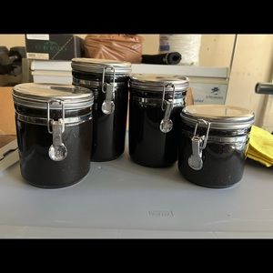 Kitchen jar canister set